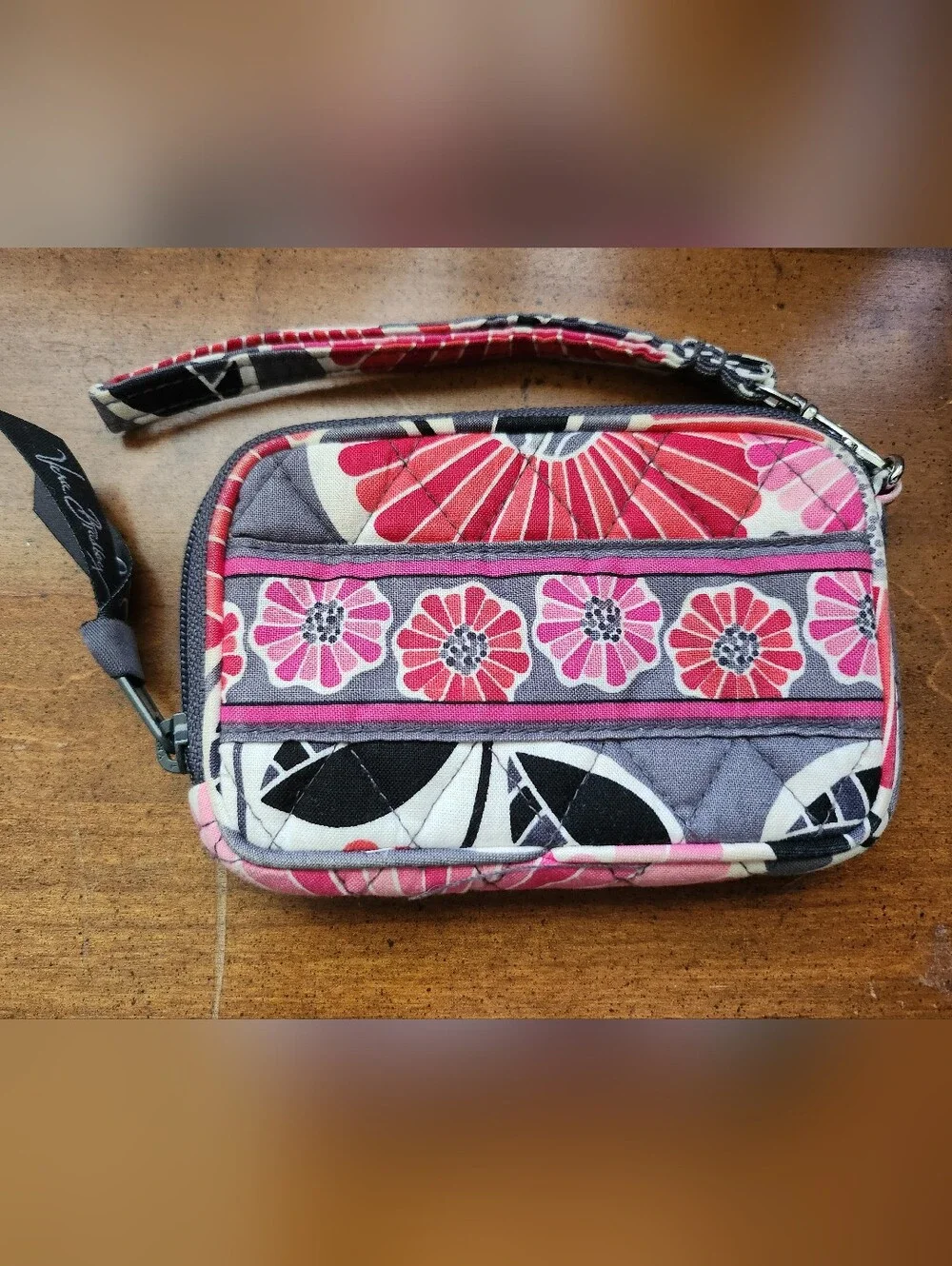 Vera Bradley Floral Quilted Wristlet